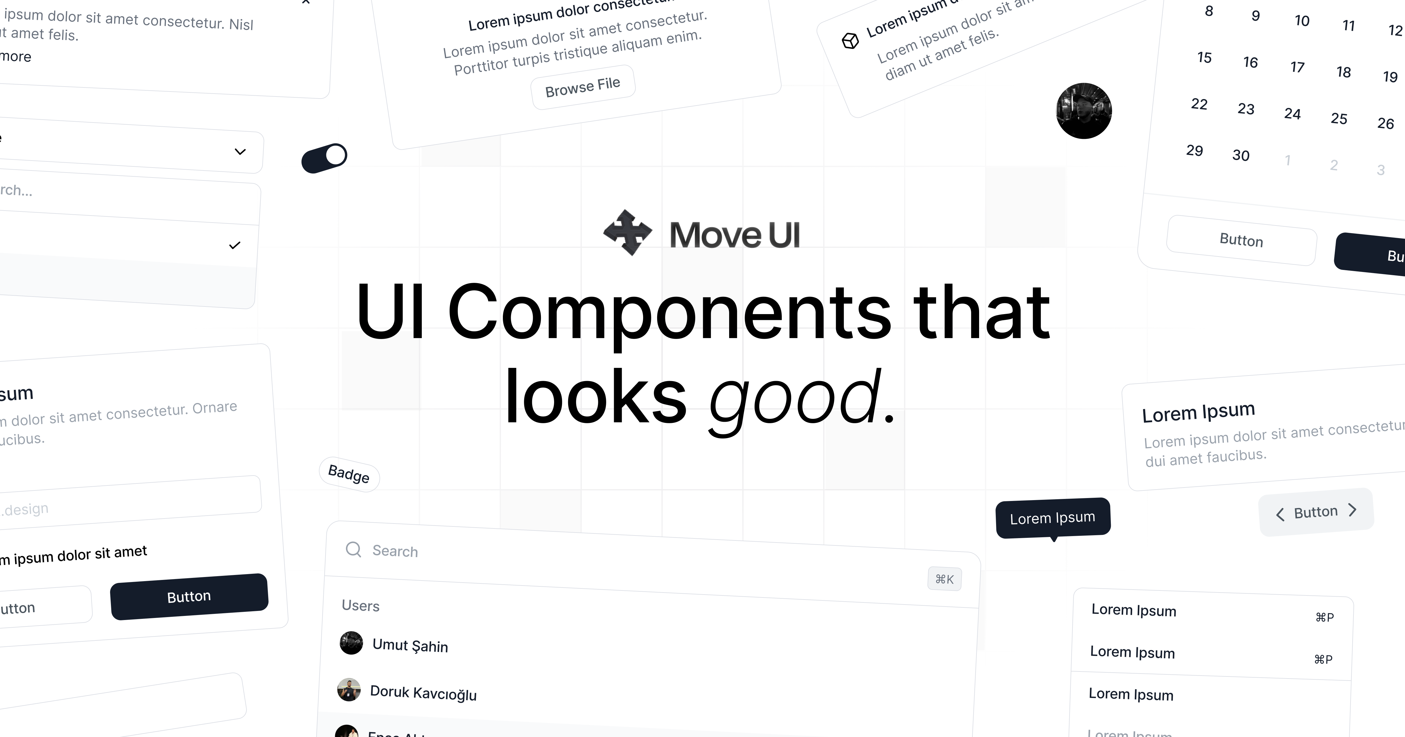 Move UI - Build Modern Interfaces